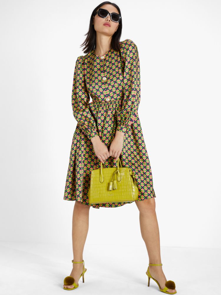 Kate spade cloud 2024 dot midi dress