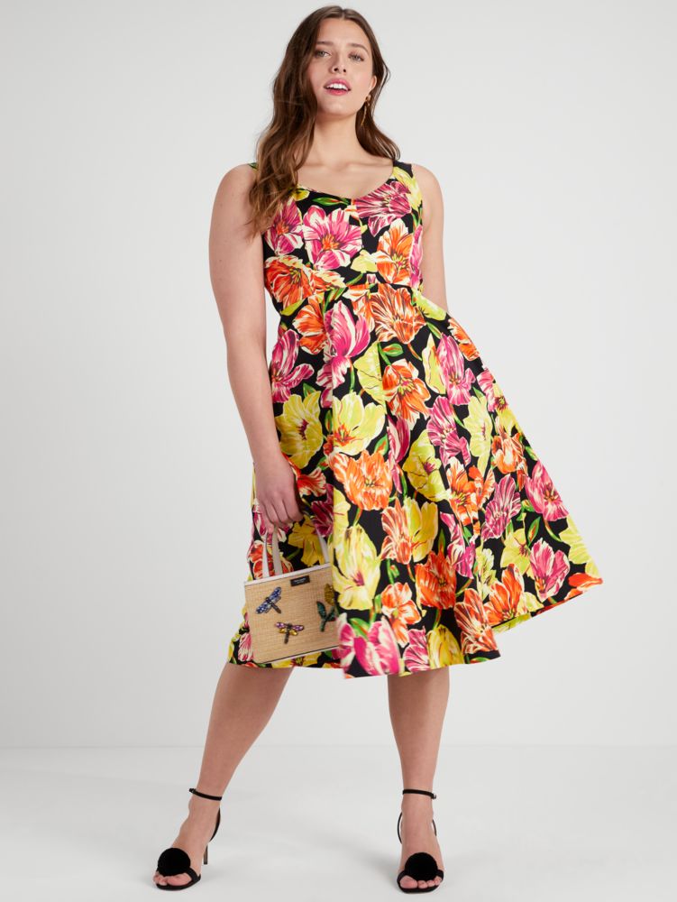 Painted Tulips Grace Dress | Kate Spade New York