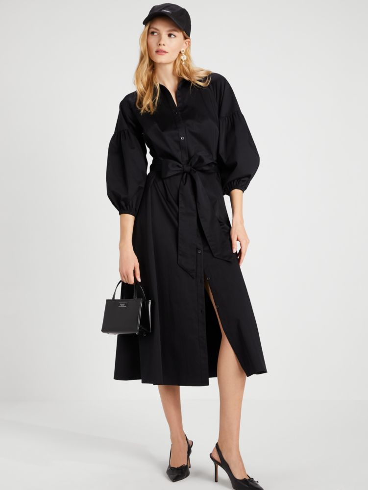 Poplin Midi Dress  Kate Spade New York