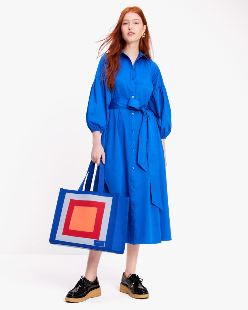 Poplin Midi Dress | Kate Spade New York