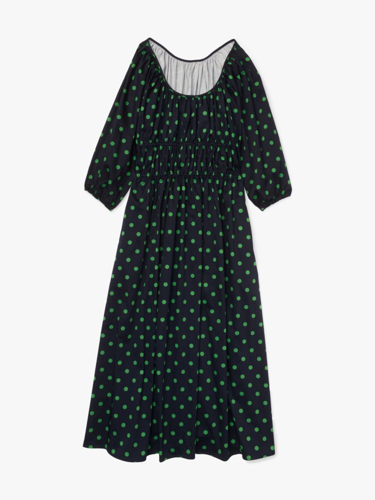 Kate spade bakery dot hotsell midi dress