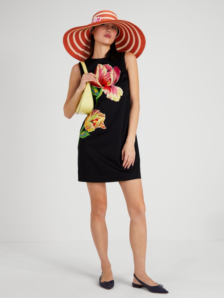 Floral Appliqué Shift Dress | Kate Spade New York