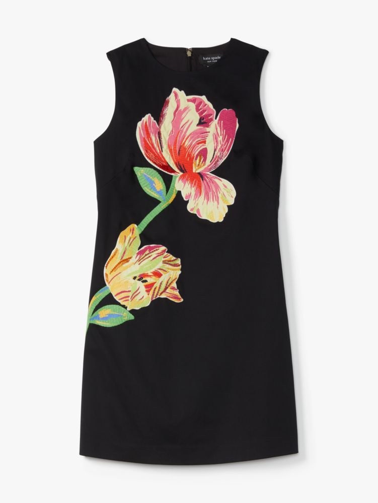 Floral Appliqué Shift Dress | Kate Spade New York