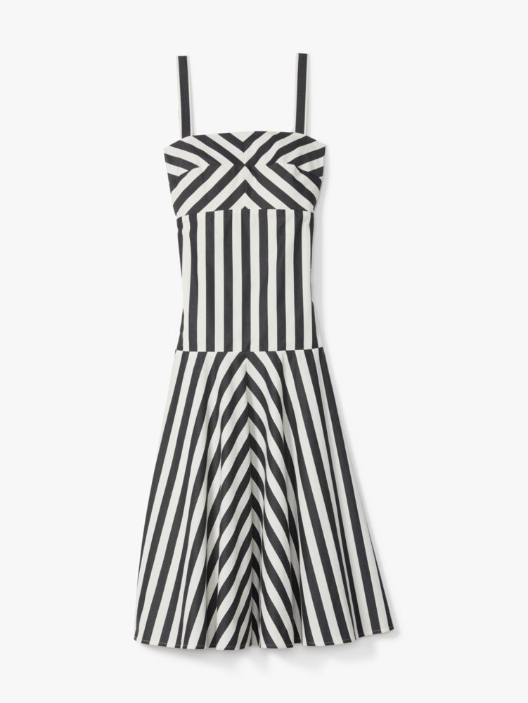 Terrace Stripe Midi Dress | Kate Spade New York