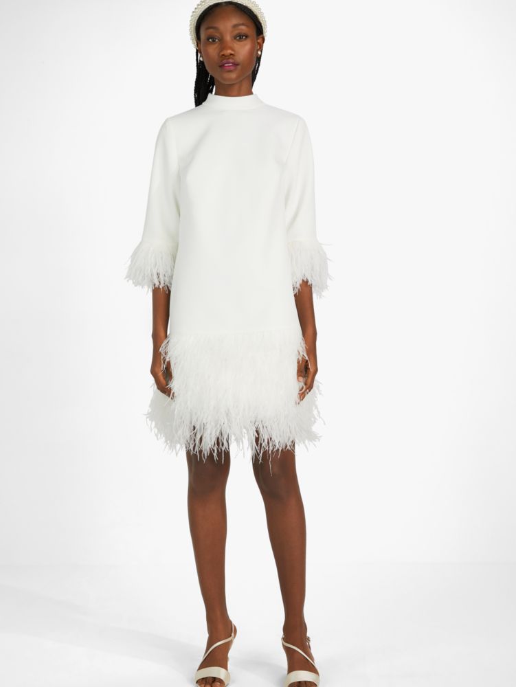 Feather 2025 trim dress