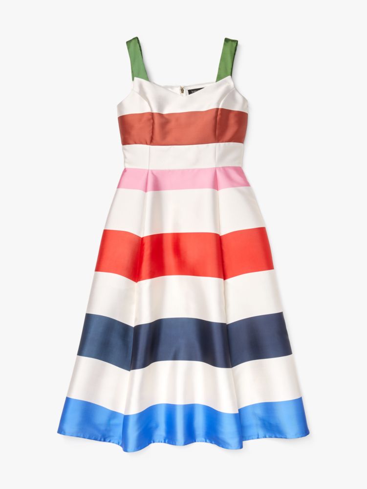 Adventure Stripe Sequin Shift Dress