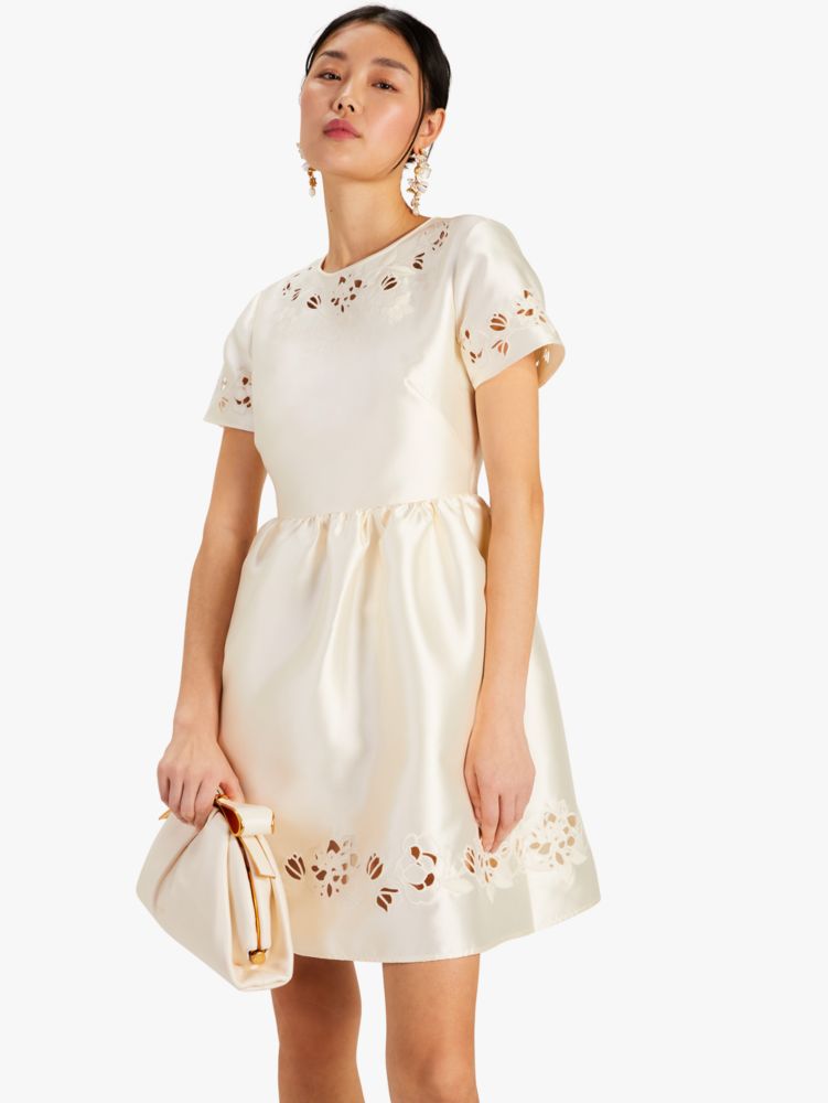 Kate Spade,Embroidered Cutwork Dress,