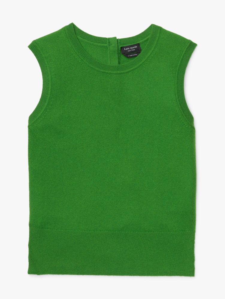 Kate Spade,Cashmere Shell,KS Green