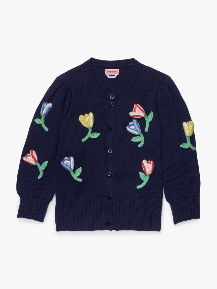 Kate Spade,Crochet Flower Cardigan,