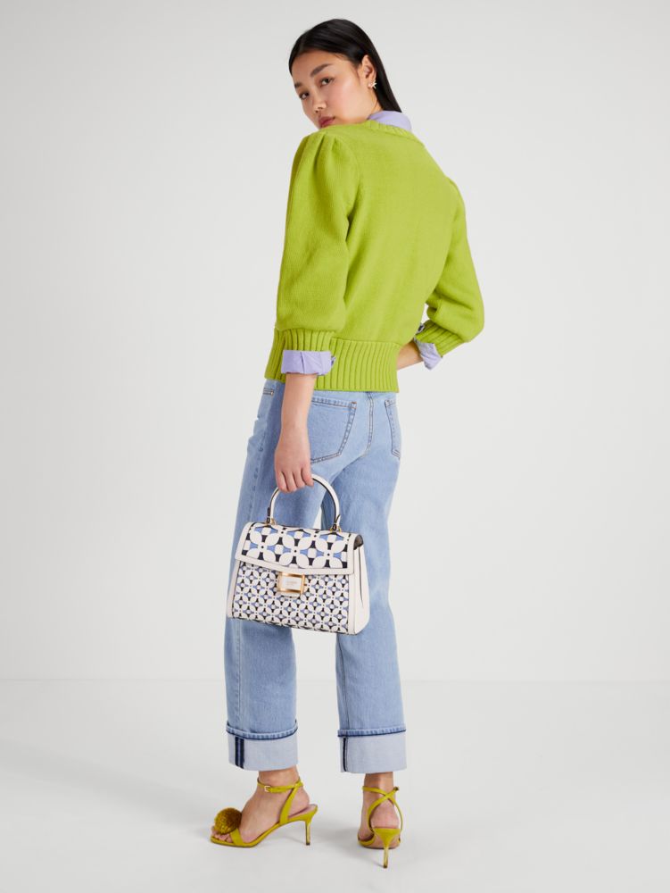 Kate Spade,Dragonfly Embellished Sweater,