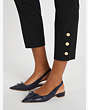 Kate Spade,Doris Embellished Pants,Black