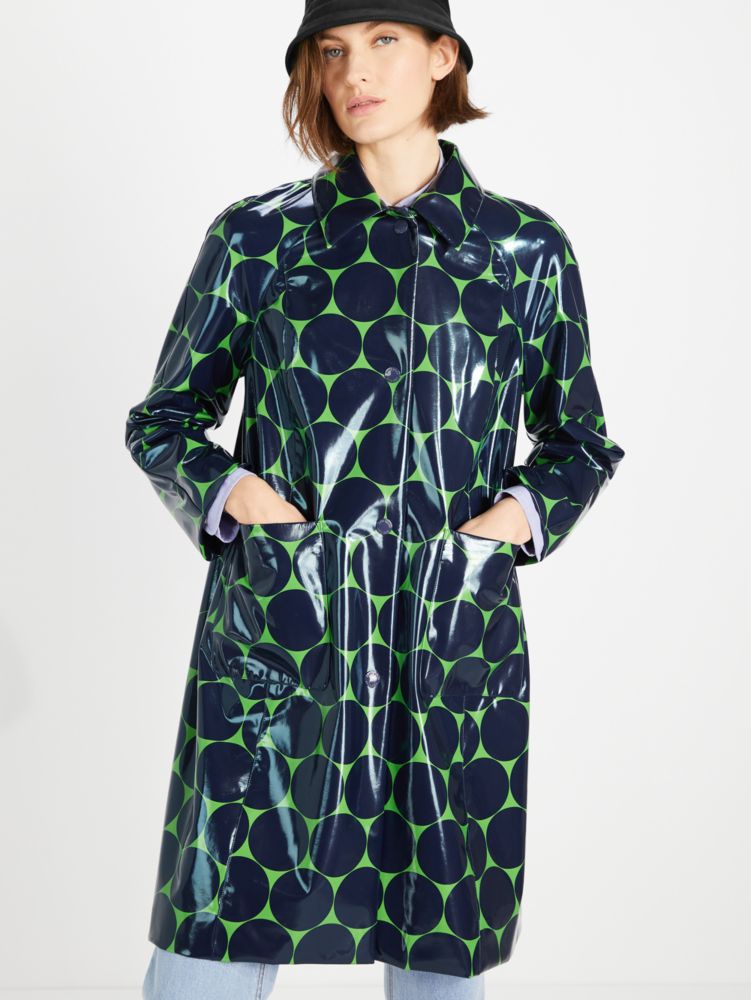 Kate spade shop polka dot raincoat