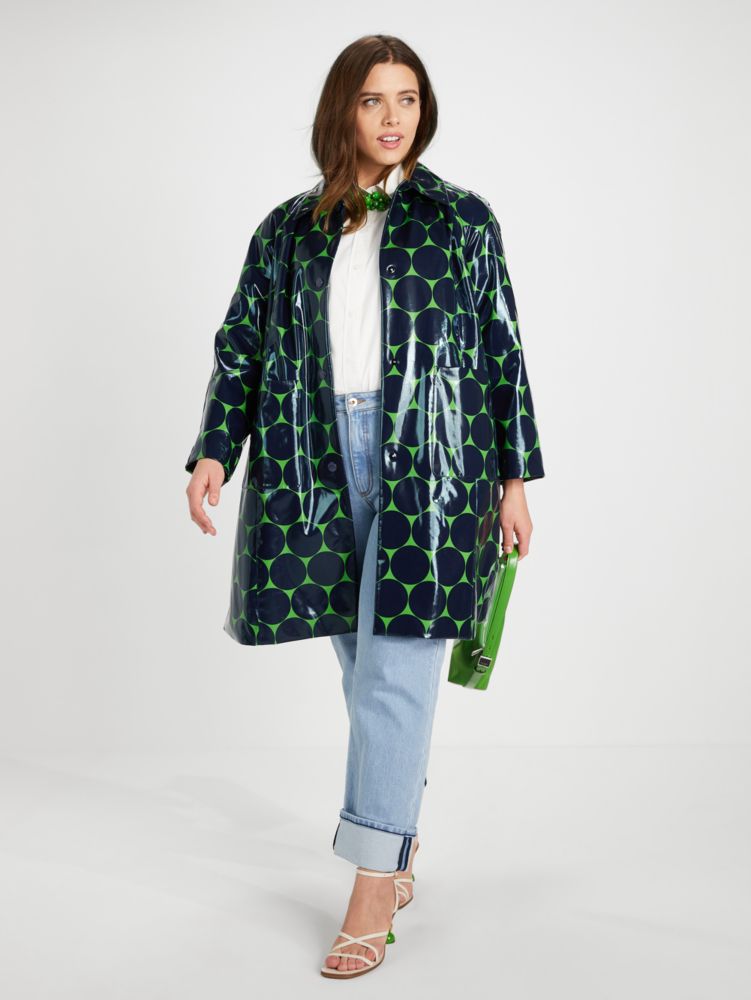 Kate spade polka dot 2024 raincoat