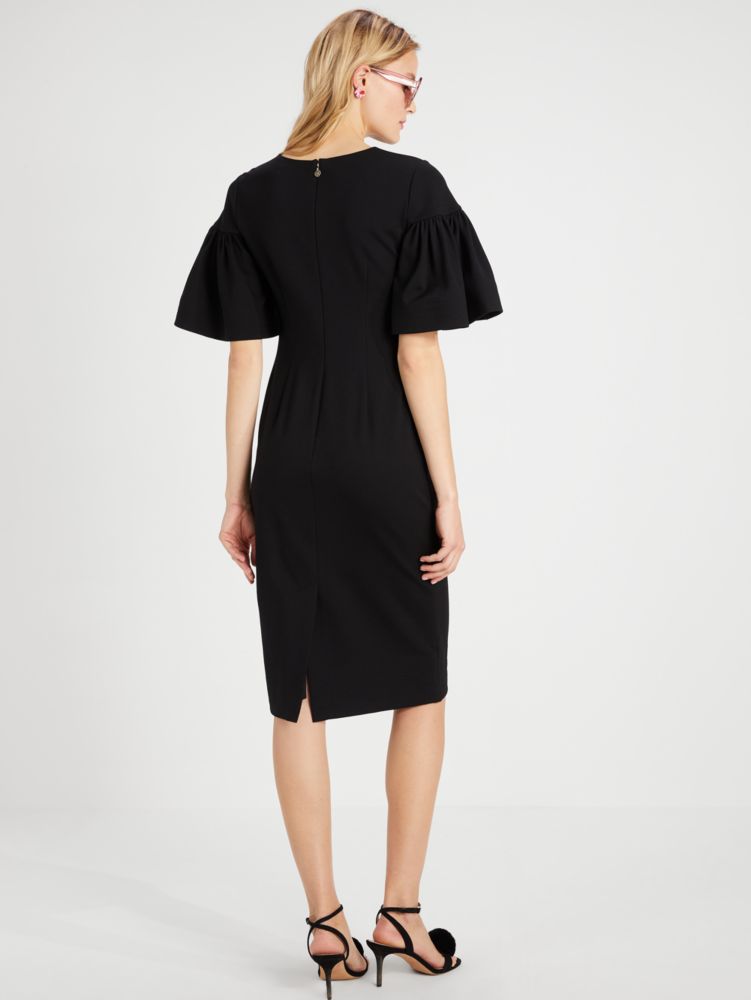 Kate Spade,Flounce Sleeve Ponte Dress,Cocktail,