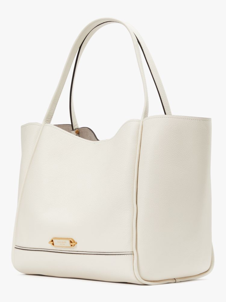 Kate Spade,Gramercy Large Tote,Work,Halo White