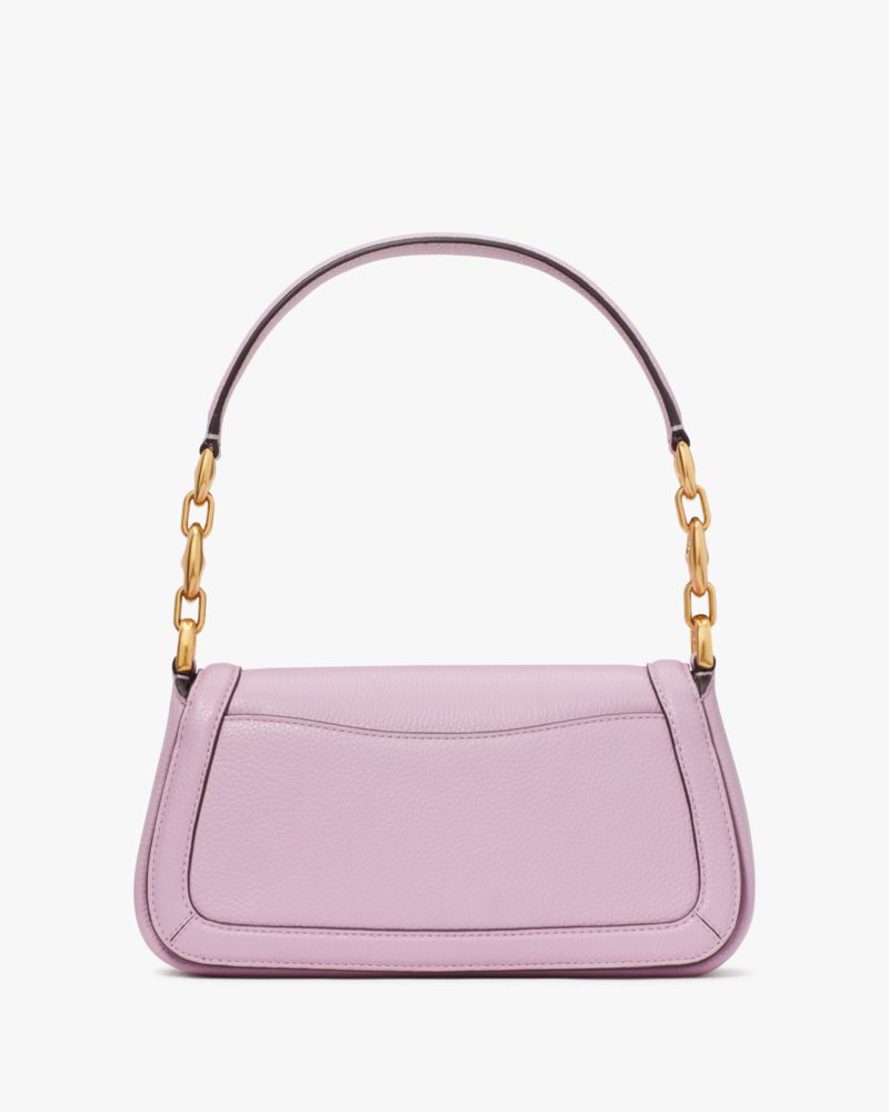 Kate Spade,Gramercy Small Flap Shoulder Bag,Leather,Shoulder Bag,Chain Detail,Logo,Metal,Adjustable,Casual,Day Party,