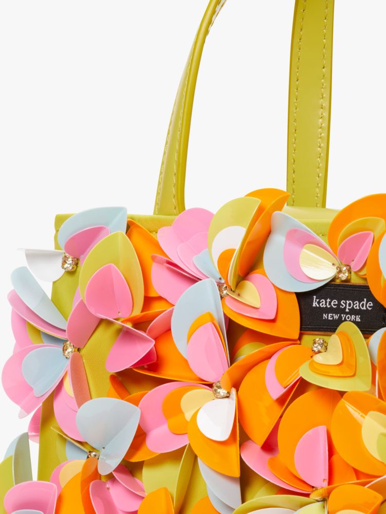 Sam Icon Bouquet Embellished Small Tote | Kate Spade New York