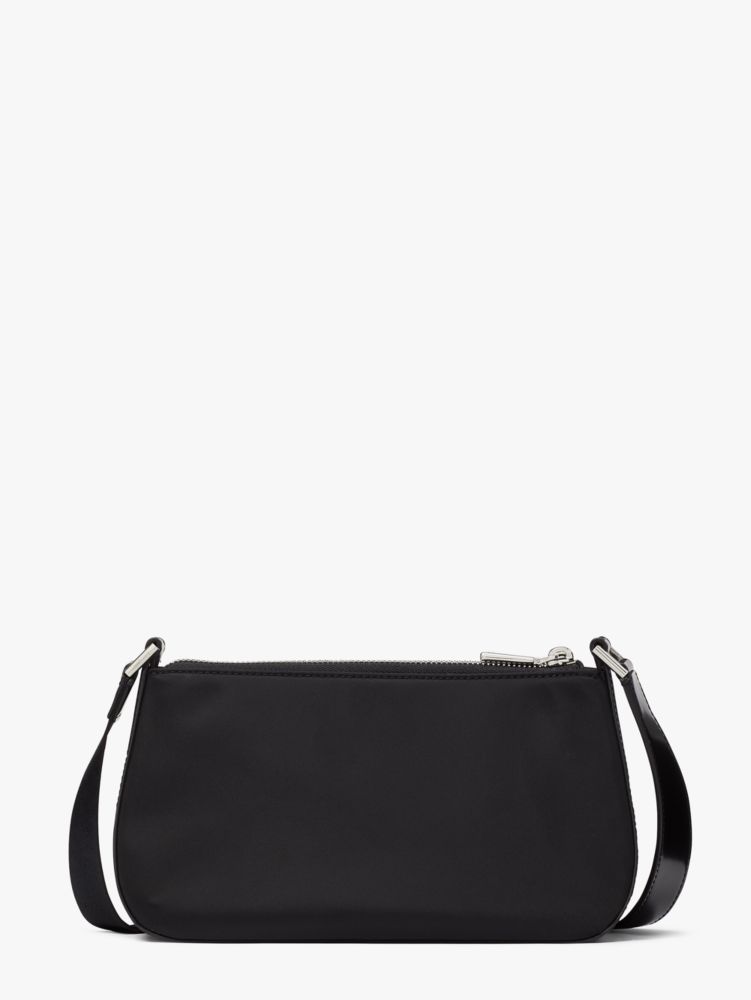 Kate Spade - Black Nylon Small Square Crossbody Bag – Current Boutique