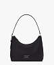 Kate Spade,Sam Icon KSNYL Nylon Small Shoulder Bag,Black