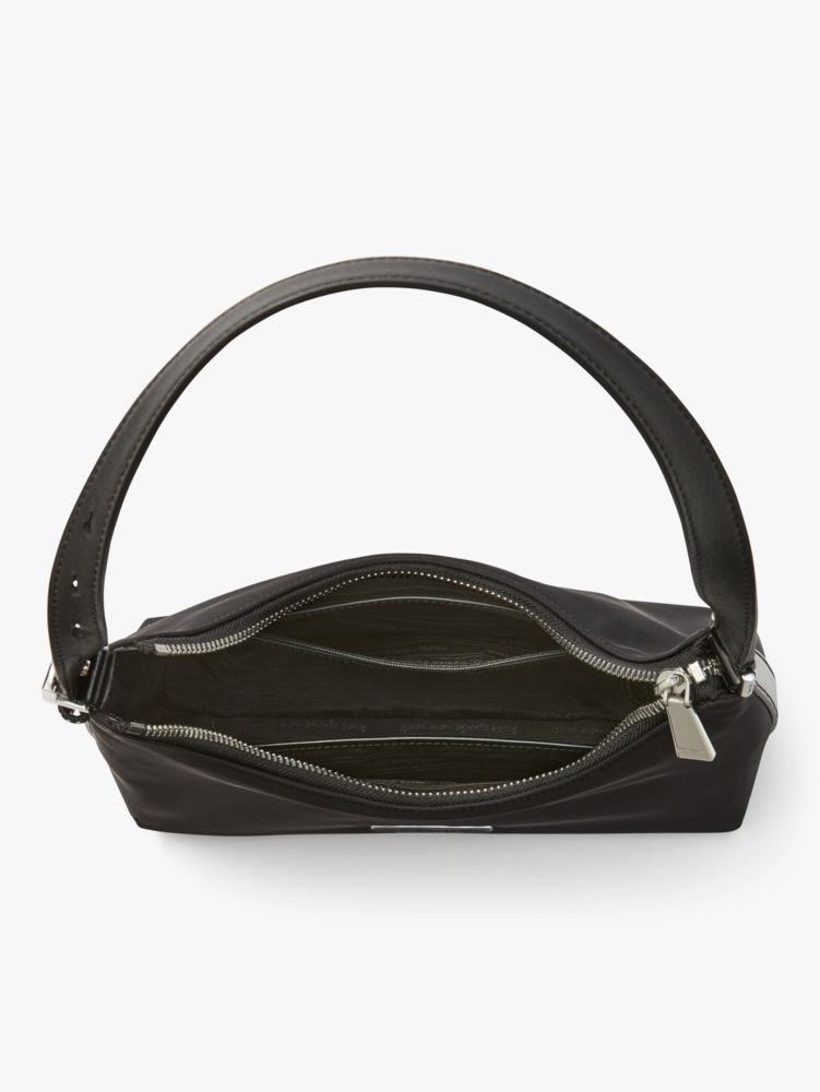 PLEATS SHOULDER BAG_BLACK – Blancsom