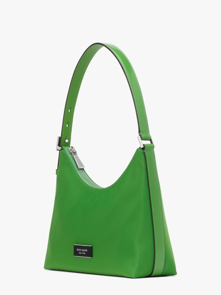 Kate Spade,Sam Icon KSNYL Nylon Small Shoulder Bag,KS Green