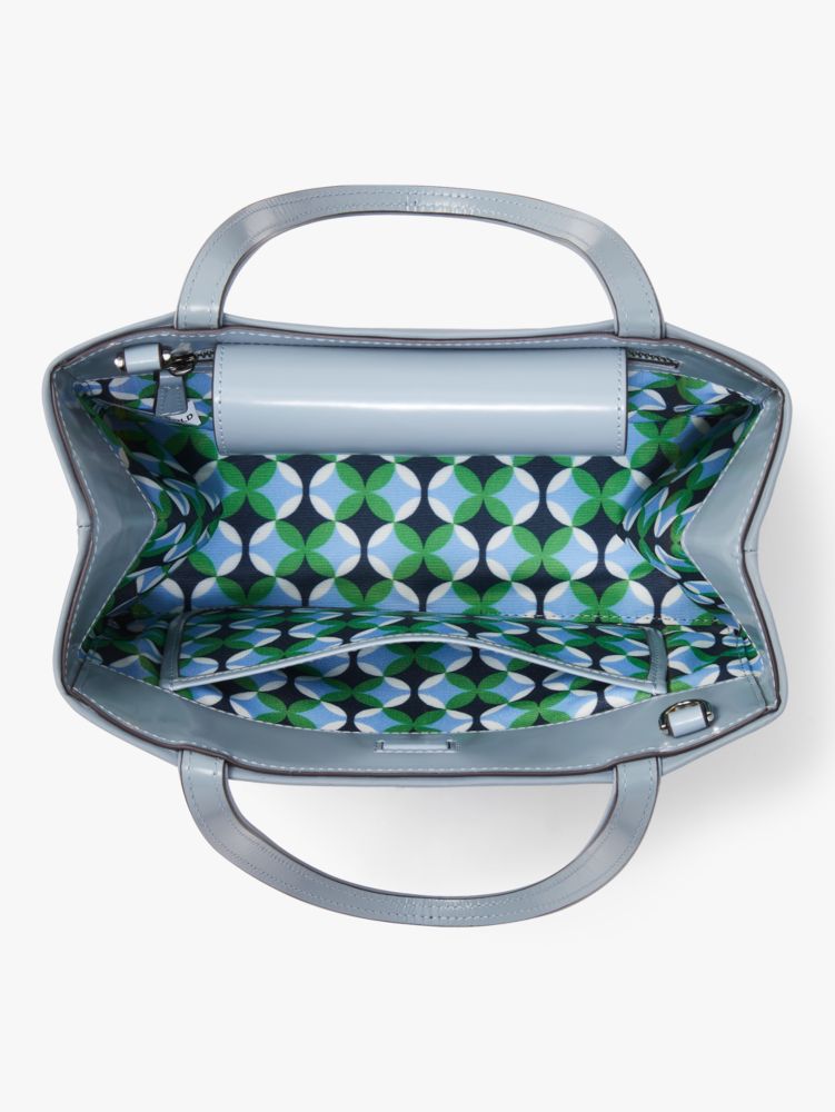 Kate Spade,サム アイコン KSNYL ナイロン スモール トート,バッグ,ブルークレー