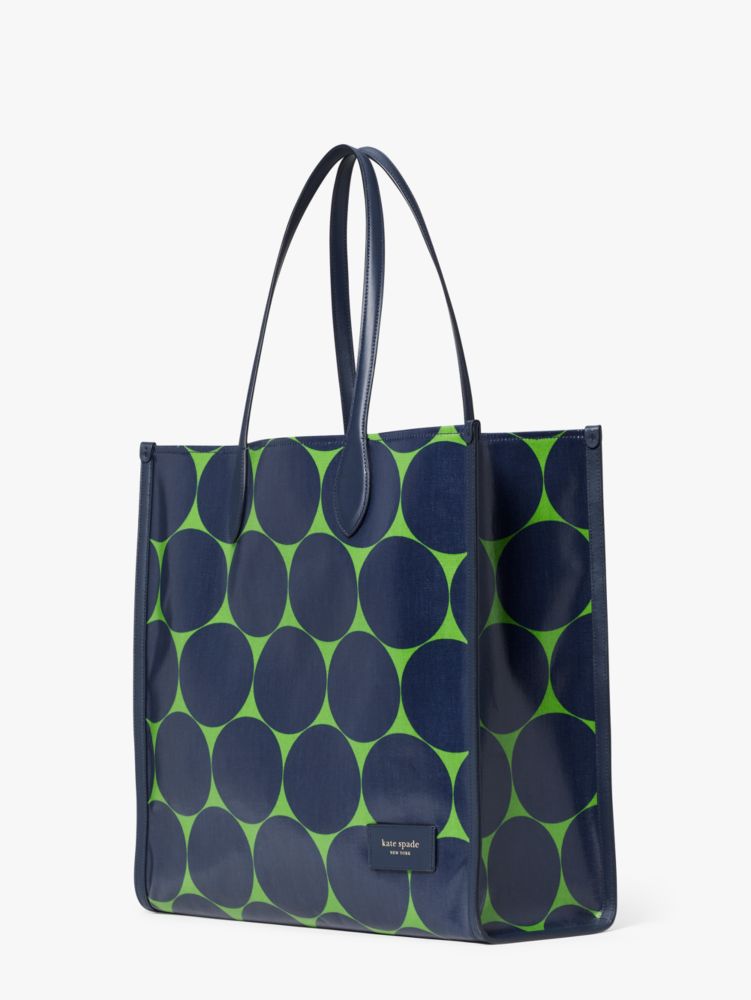 kate spade, Bags, Kate Spade Make Magic Happen Polkadot Canvas Tote Bag