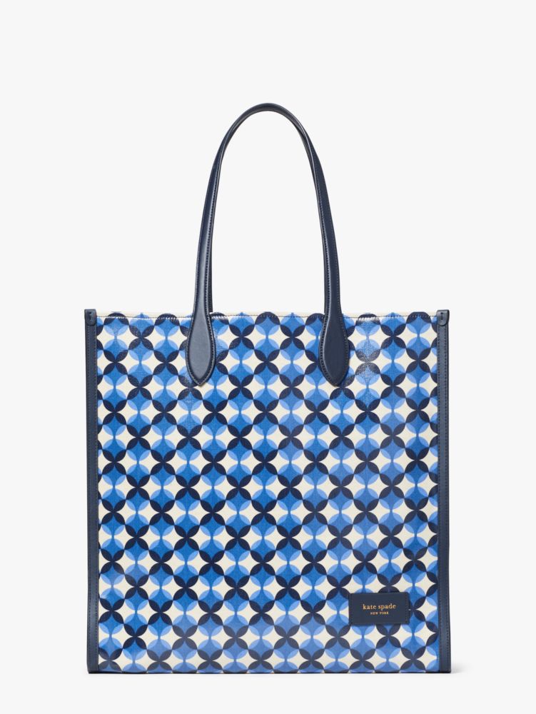 Kate Spade New York Canvas Tote Bag with Interior Pocket