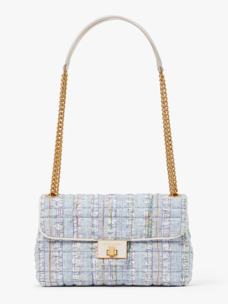 Evelyn Tweed Medium Convertible Shoulder Bag | Kate Spade New York