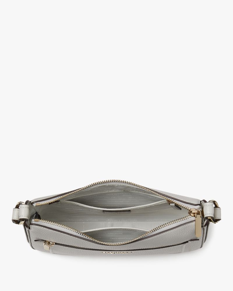 Kate Spade,Hudson Medium Crossbody,Casual,Platinum Grey