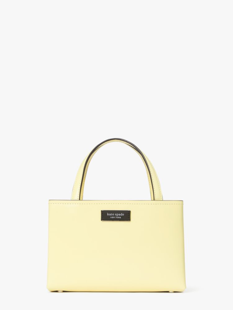 Kate Spade,Sam Icon Leather Mini Tote,Suns Out