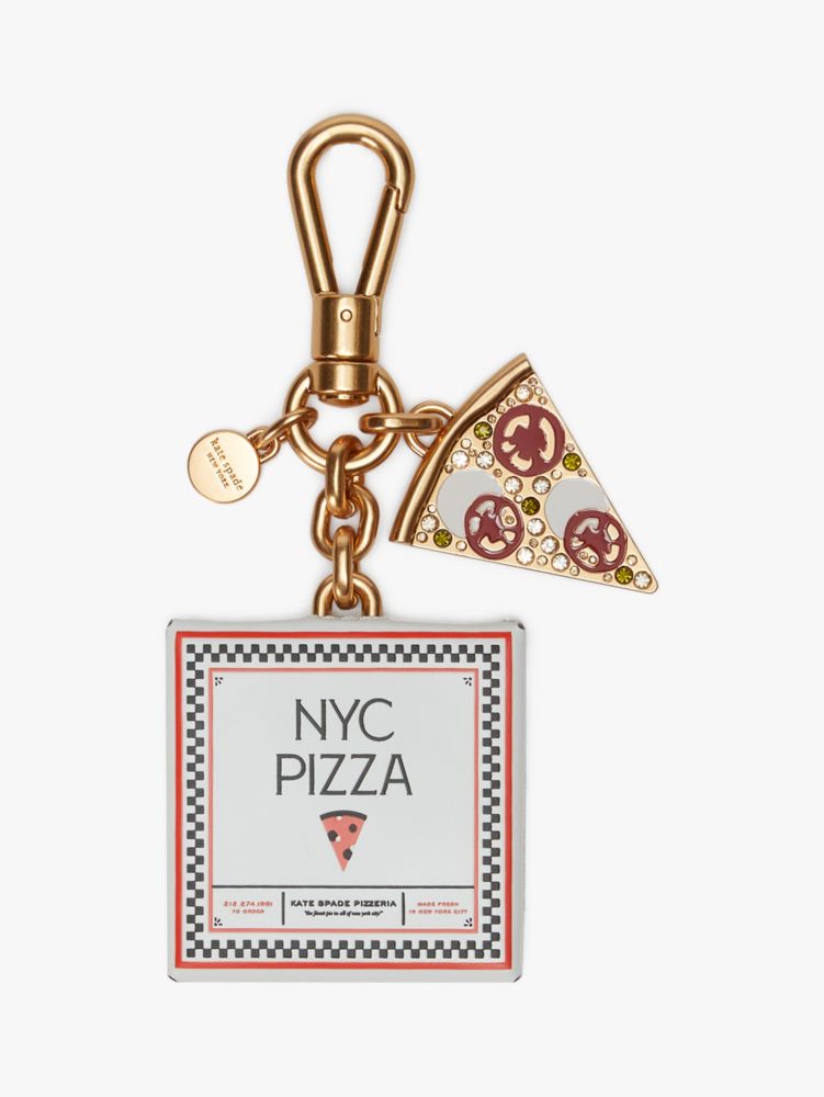 Slice Pizza Box Key Fob