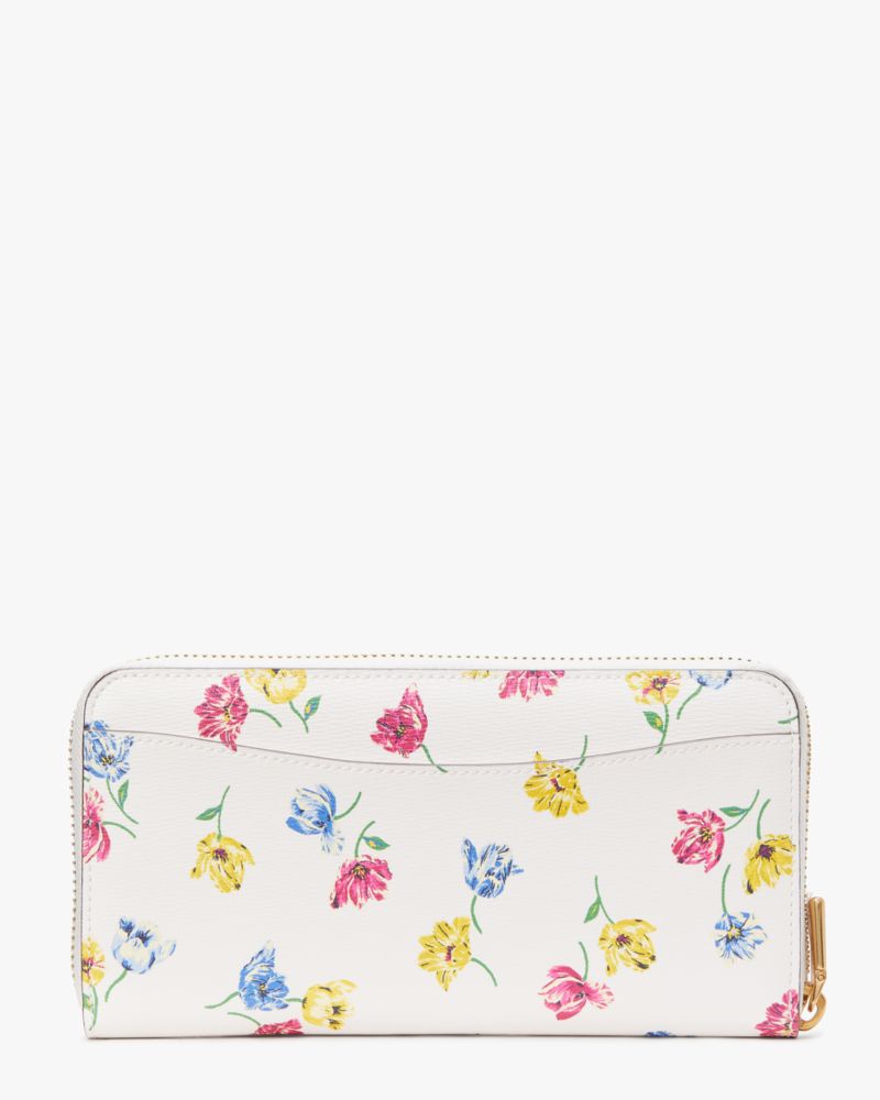 Morgan Tulip Toss Zip-around Continental Wallet