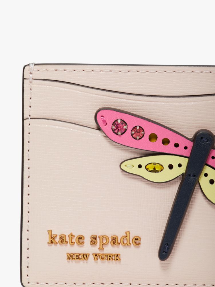 Dragonfly Novelty Embellished Leather Cardholder | Kate Spade New