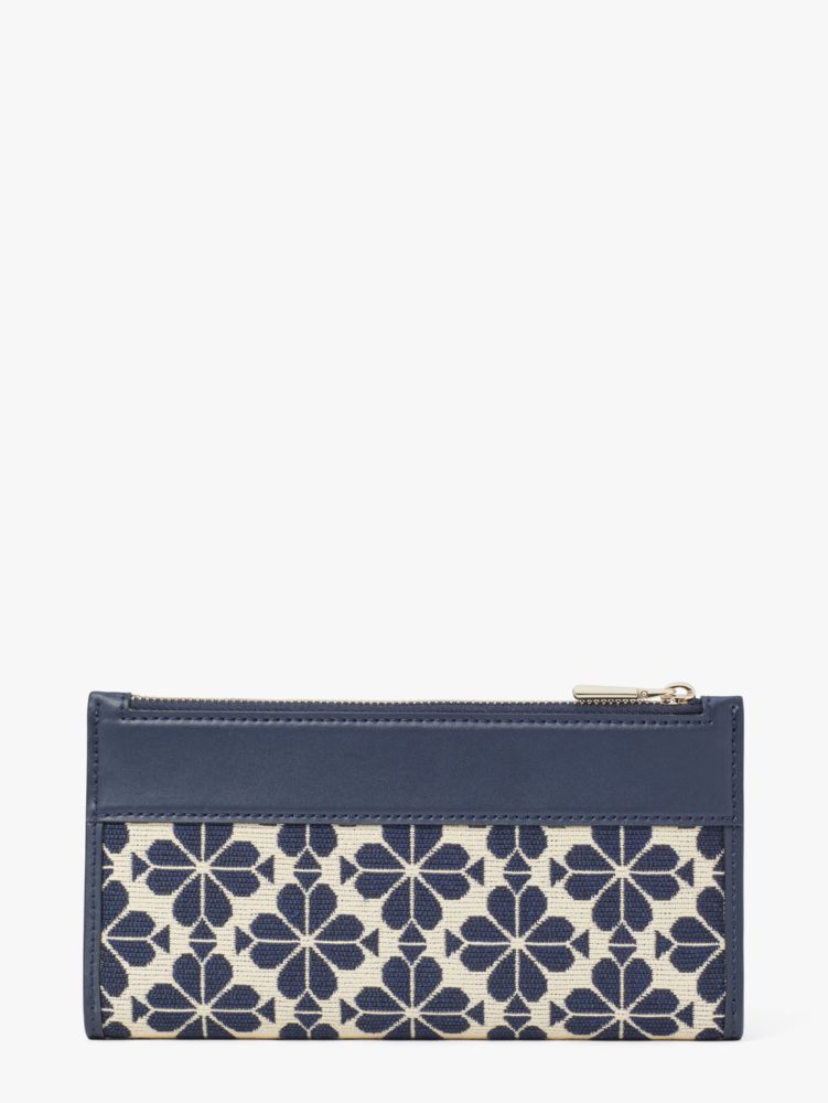  Kate Spade New York Spade Flower Jacquard Zip Slim