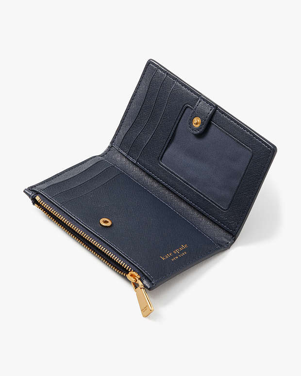 Shaggy Embossed Small Slim Bifold Wallet
