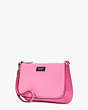 Kate Spade,Sam Icon KSNYL Nylon Mini Pochette,Evening,Pink Cloud