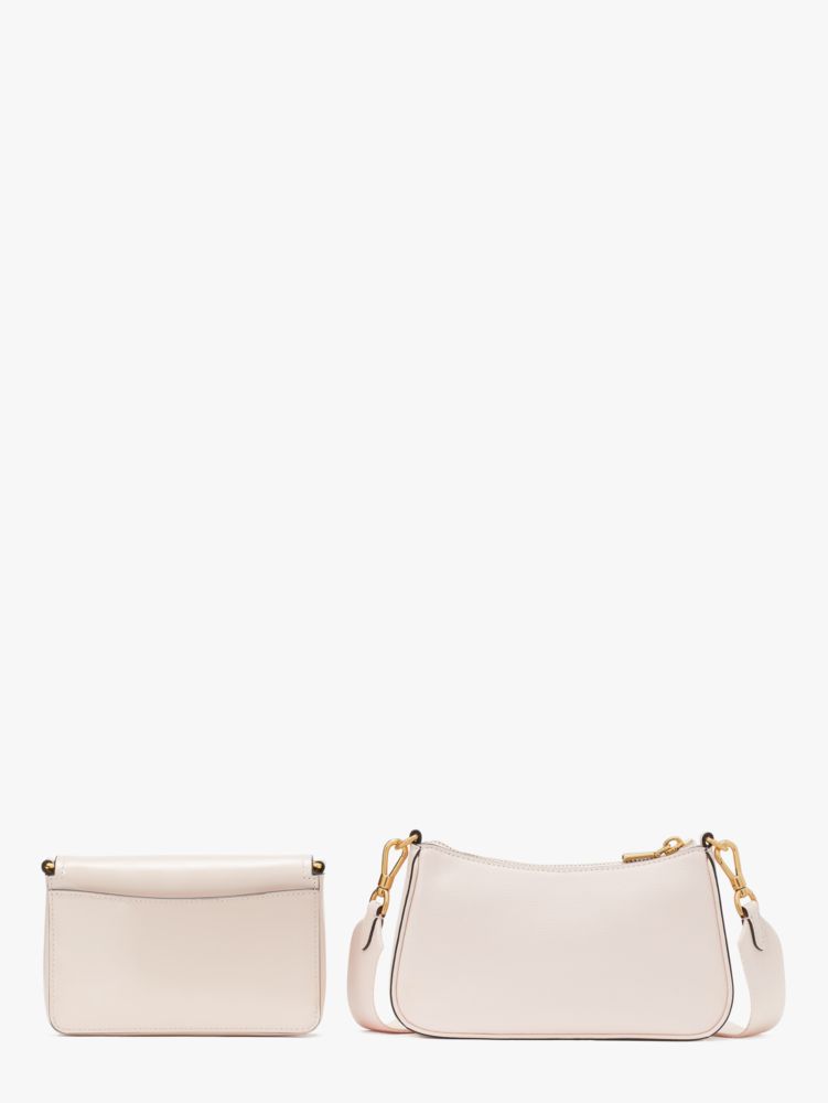 Kate Spade,Morgan Patent Leather Double Up Crossbody,