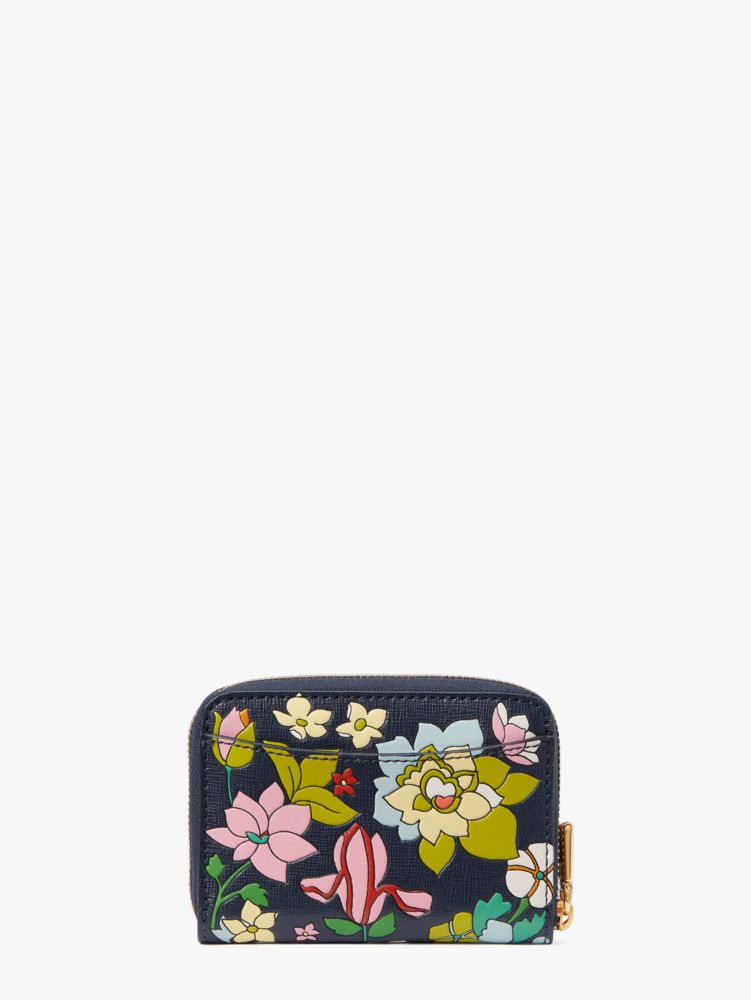 Only 39.60 usd for Kate Spade Morgan Rose Garden Cardholder in Black Multi  k9239 Online at the Shop