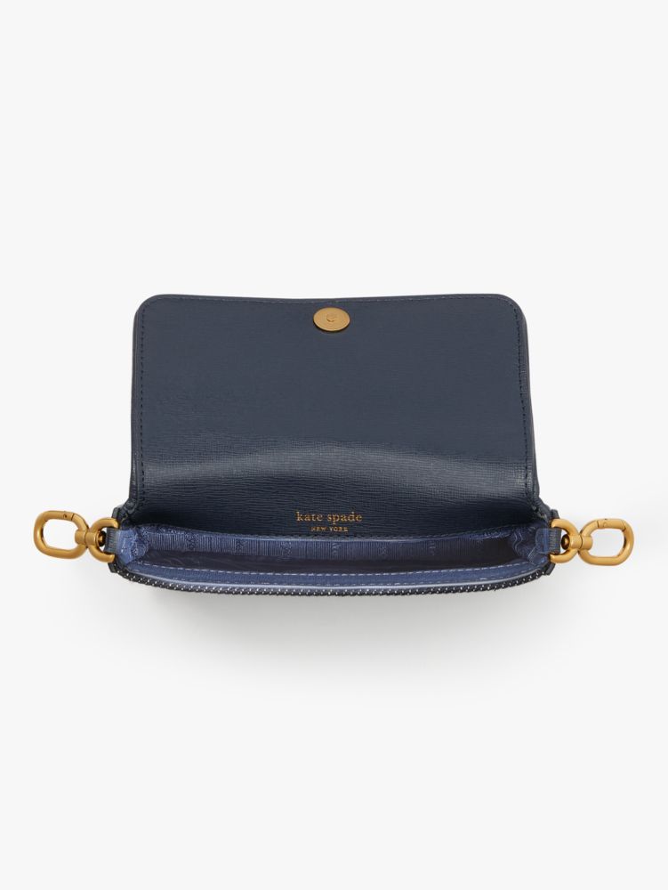 Kate Spade New York Morgan Denim Double Up Crossbody Indigo Multi