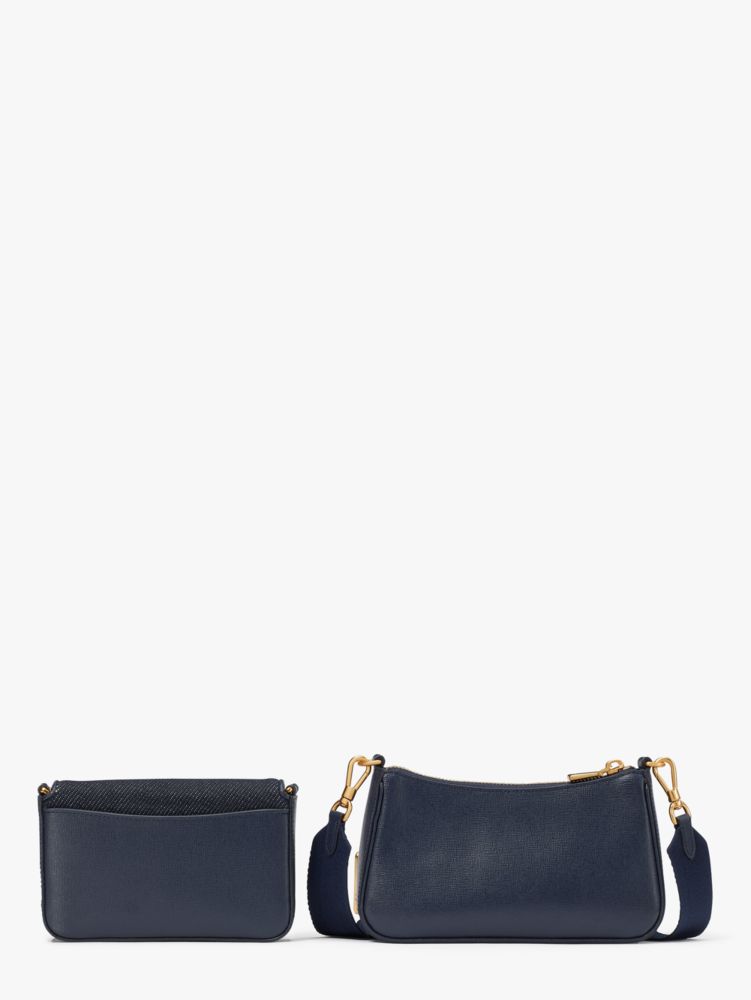 Kate Spade,Denim Double Up Crossbody,