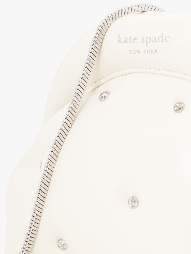 Kate Spade New York Shade Pearlized Smooth Quilted Leather Cloud Mini  Crossbody