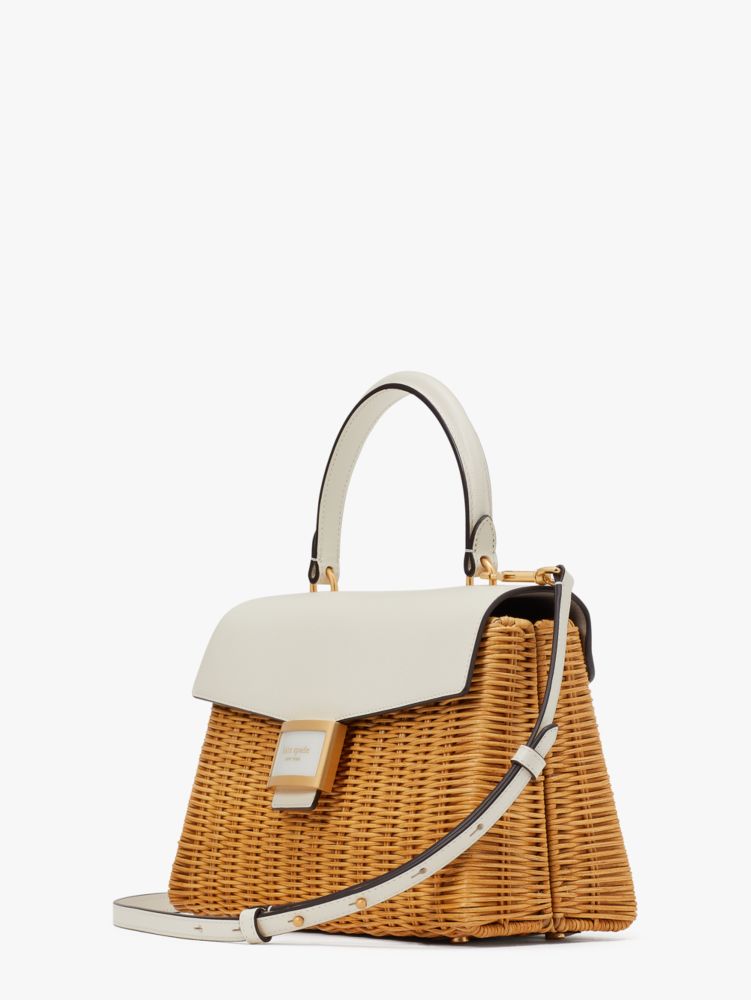 Kate Spade,Katy Wicker Medium Top-handle Bag,