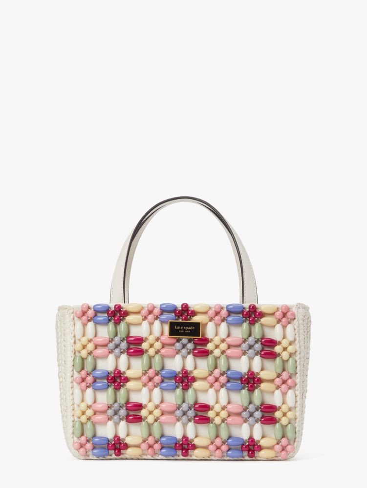 Pre Order – Kate Spade Sam Icon Nylon Small Tote (Stoney Beach) - UK  Products To Malaysia