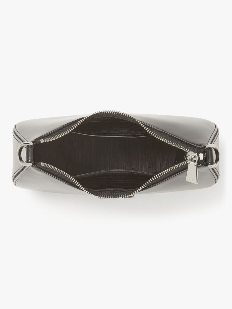 Kate Spade,Sam Icon Small Convertible Crossbody,Leather,Shoulder Bag,Logo,Metal,Piping,Shoulder Guard,Day Party,