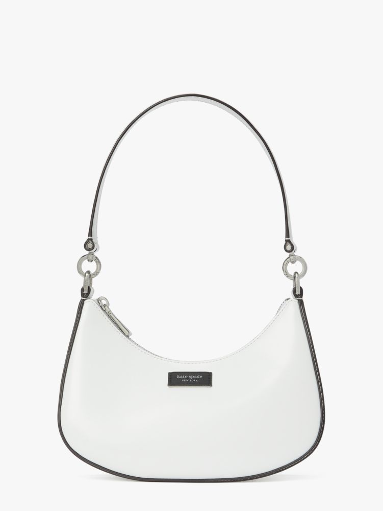 Kate Spade,Sam Icon Small Convertible Crossbody,Evening,True White