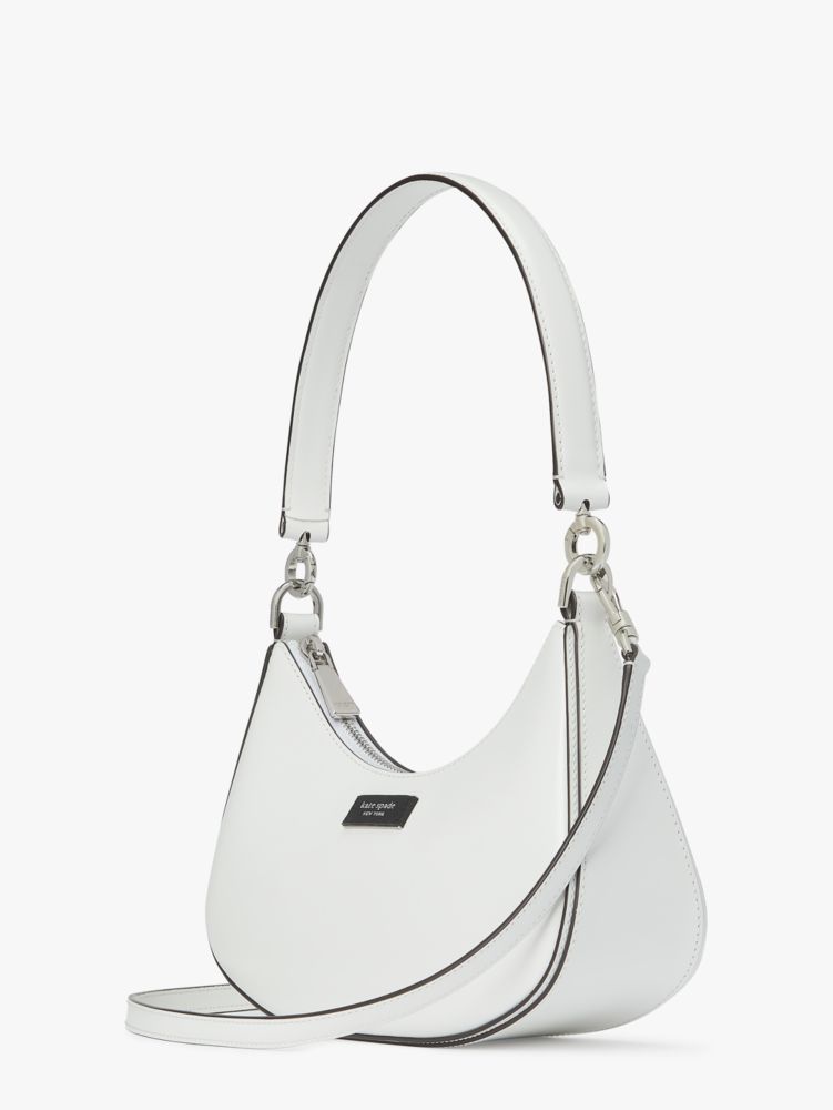 Kate Spade,Sam Icon Small Convertible Crossbody,Evening,True White