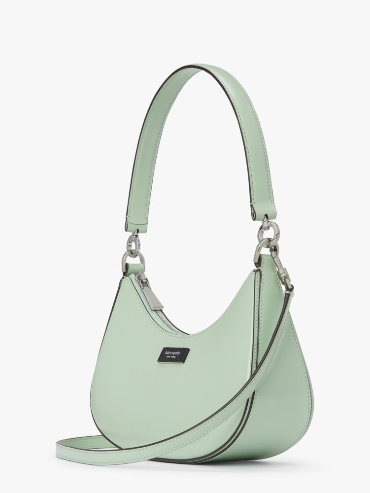 Kate Spade,Sam Icon Small Convertible Crossbody,Evening,Pistachio Cream