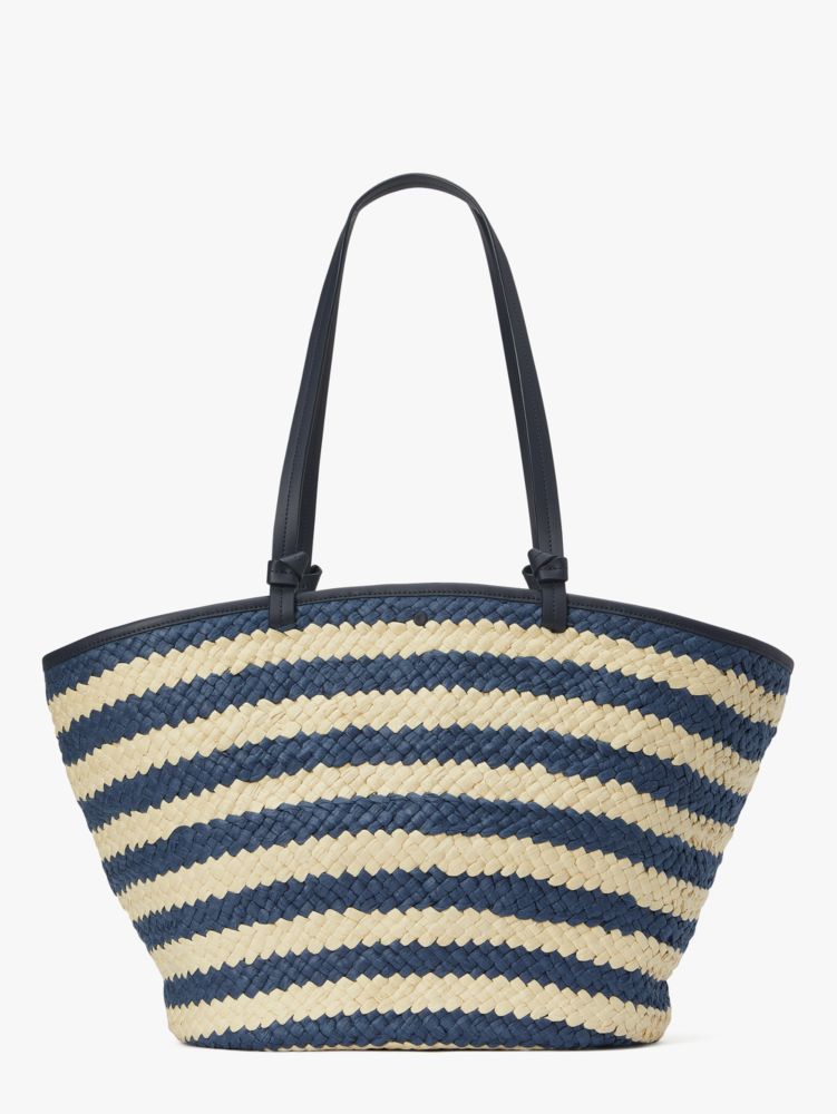 Striped tote discount