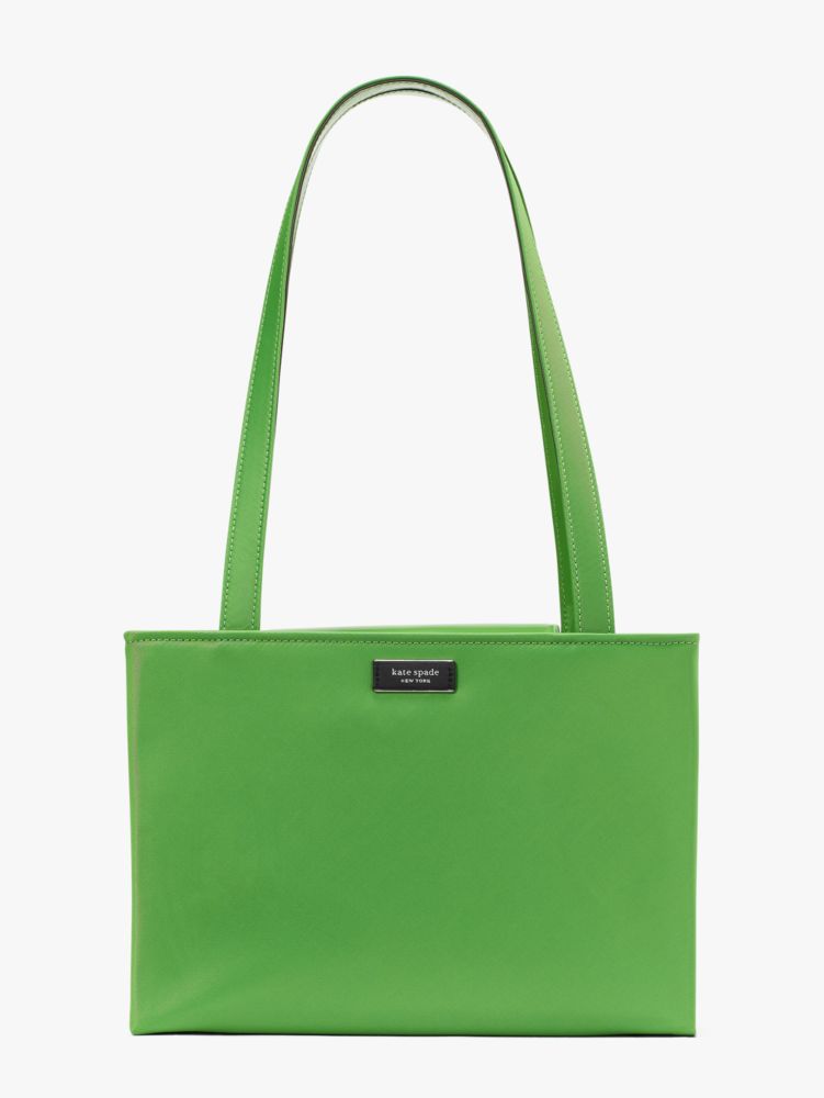 Kate Spade,Sam Icon KSNYL Nylon Medium Shoulder Bag,Ks Green